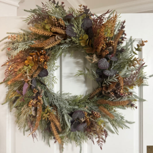 Autumnal Woodland Wreath